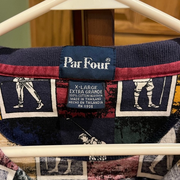 ❗️2 for $12❗️Vintage Par Four Polo - Picture 3 of 3